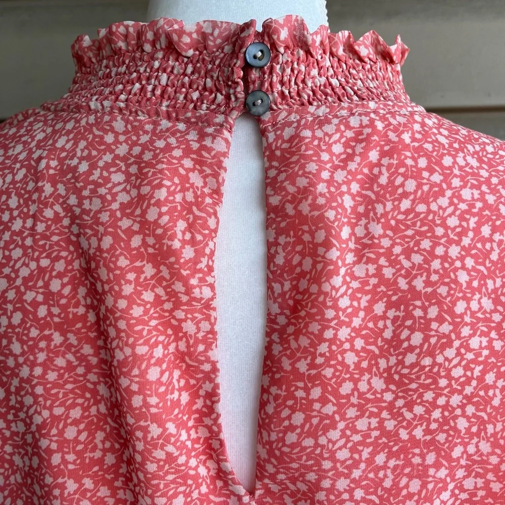 •She + Sky• Tiered Blousy Sleeveless Dress - Size Large - Picture 6 of 8